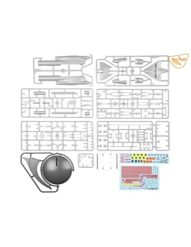 Tu-143 Reys photo reconnaissance, 1/35 - Clear Prop Models CP3505