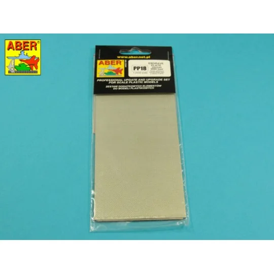 Engrawe plate - Aber Models PP18 Engrawe plate - Aber Models PP18