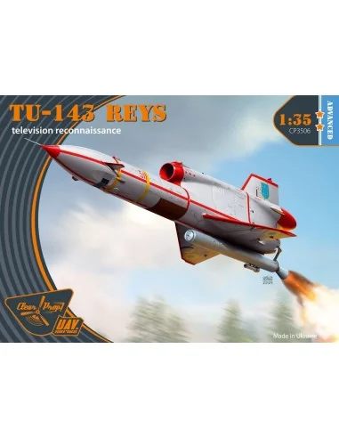 Tu-143 Reys television reconnaissance, 1/35 - Clear Prop Models CP3506