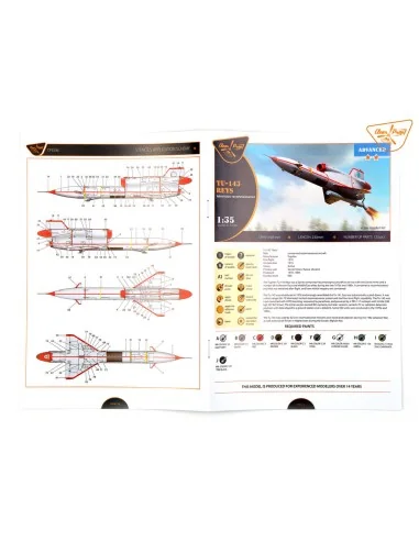 [NO_DESC] Tu-143 Reys television reconnaissance, 1/35 - Clear Prop ...