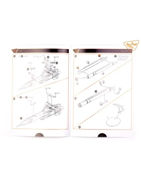 Tu-143 Reys television reconnaissance, 1/35 - Clear Prop Models CP3506