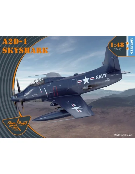A2D-1 Skyshark, 1/48 - Clear Prop Models CP4801