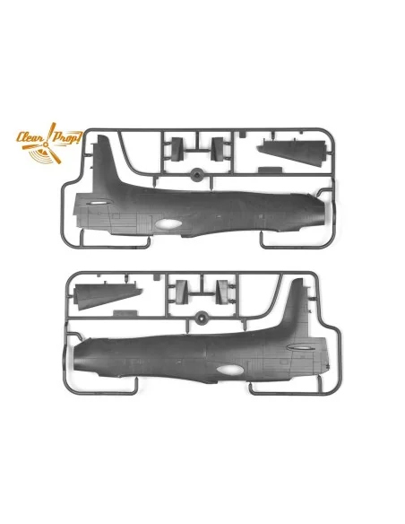 XA2D-1 Skyshark, 1/48 - Clear Prop Models CP4802