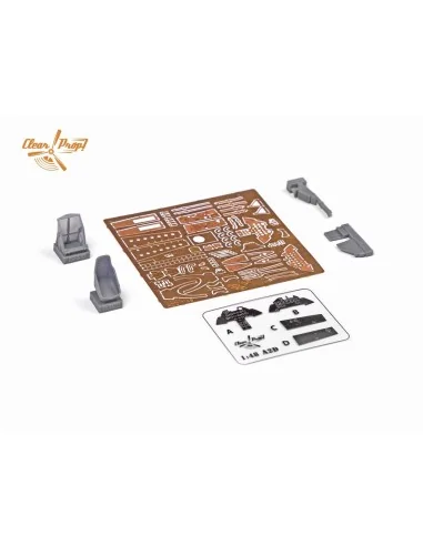 XA2D-1 Skyshark, 1/48 - Clear Prop Models CP4802