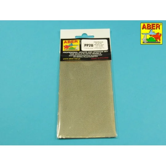 Engrave plate - Aber Models PP20 Engrave plate - Aber Models PP20
