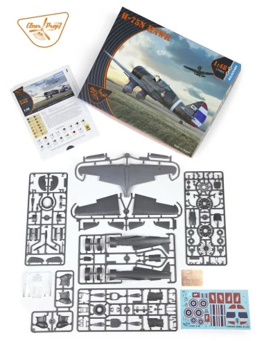 H-75N Hawk, 1/48 - Clear Prop Models CP4804