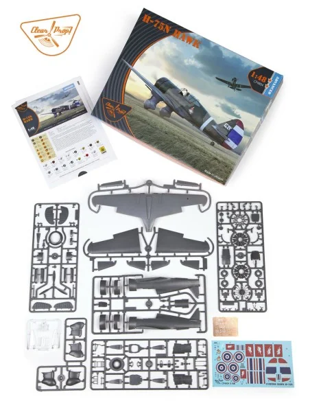 H-75N Hawk, 1/48 - Clear Prop Models CP4804