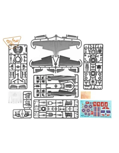 [NO_DESC] H-75N Hawk, 1/48 - Clear Prop Models CP4804