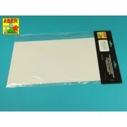 Polystyrene plates 195 x 315 x 0,50 mm x 4 pcs. - Aber Models PS-2