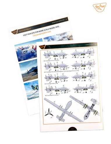 MQ-1C UAV, 1/48 - Clear Prop Models CP4808