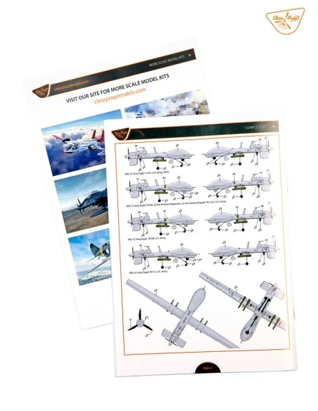 MQ-1C UAV, 1/48 - Clear Prop Models CP4808