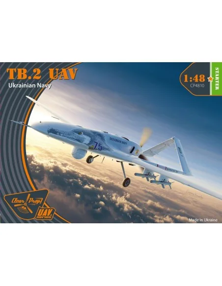 TB.2 UAV UKRAINIAN NAVY, 1/48 - Clear Prop Models CP4810
