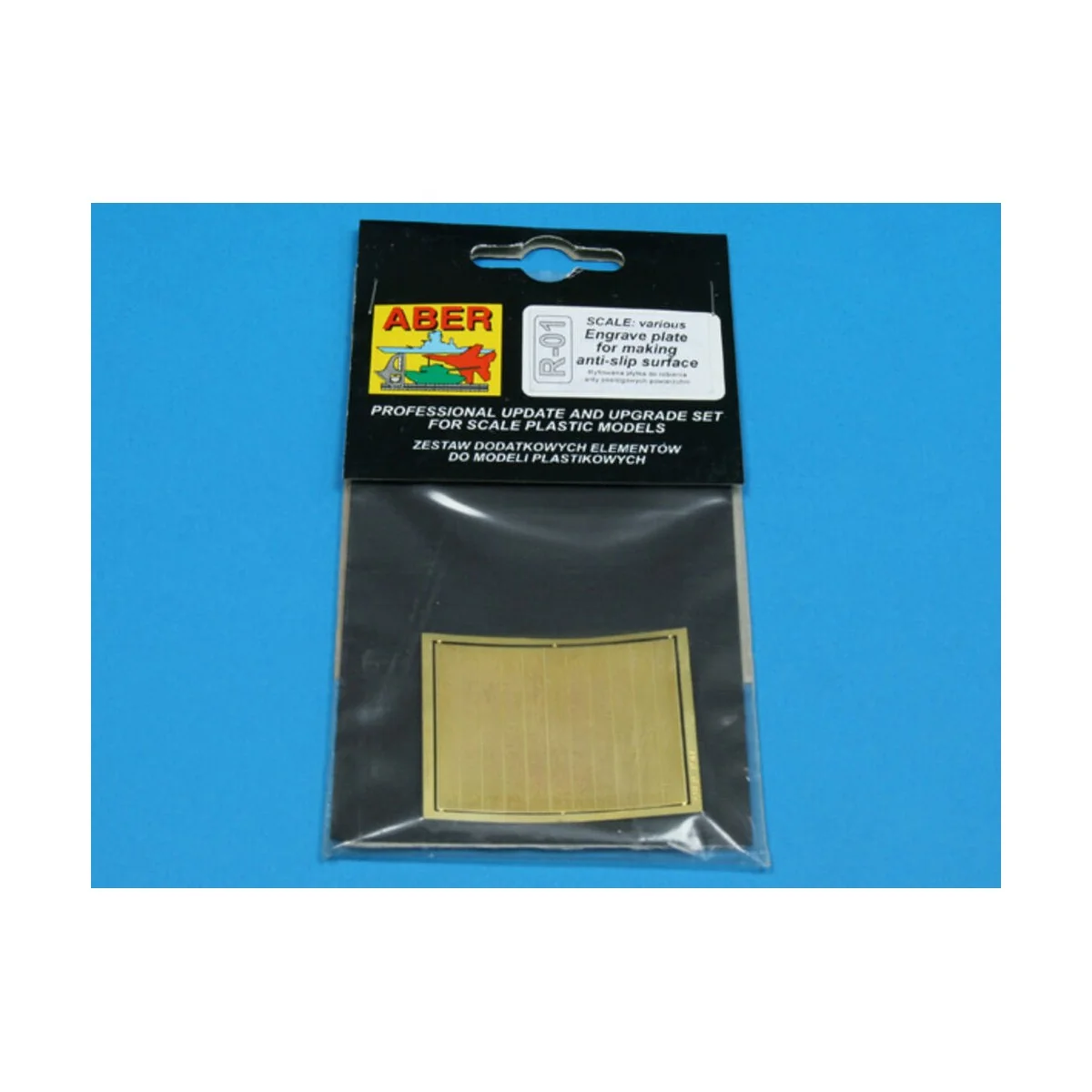 Engrave plate for planes like Junkers or P-11 - Aber Models R-01 Engrave plate for planes like Junkers or P-11 - Aber Models R-01