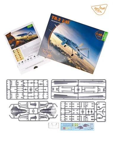 TB.2 UAV UKRAINIAN NAVY, 1/48 - Clear Prop Models CP4810