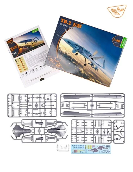 TB.2 UAV UKRAINIAN NAVY, 1/48 - Clear Prop Models CP4810