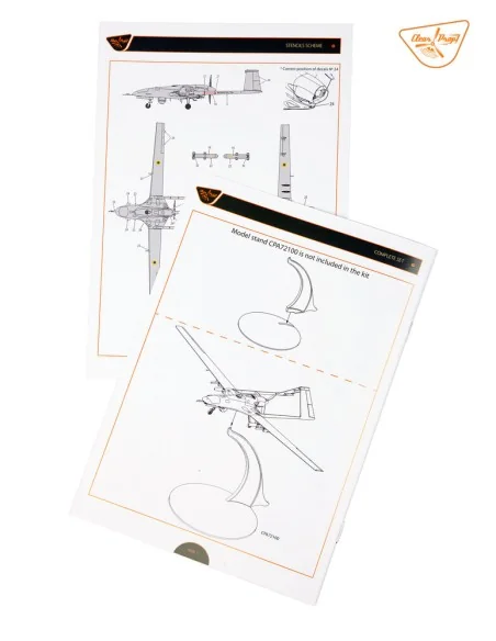 TB.2 UAV UKRAINIAN NAVY, 1/48 - Clear Prop Models CP4810