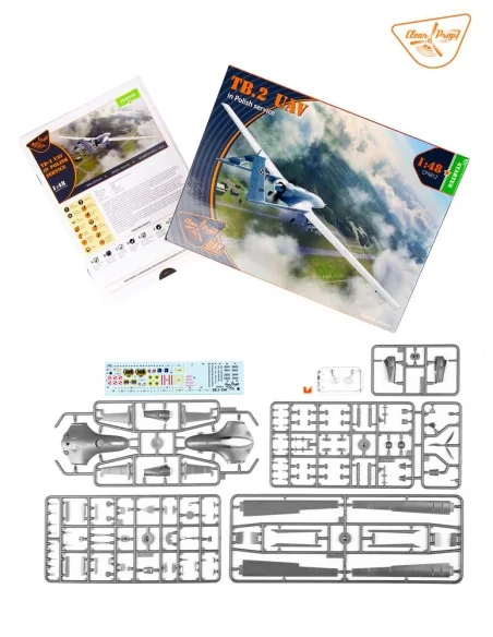 TB.2 UAV in Polish service, 1/48 - Clear Prop Models CP4812