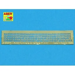 Letters & Numbers (1 mm high) - Aber Models R-03