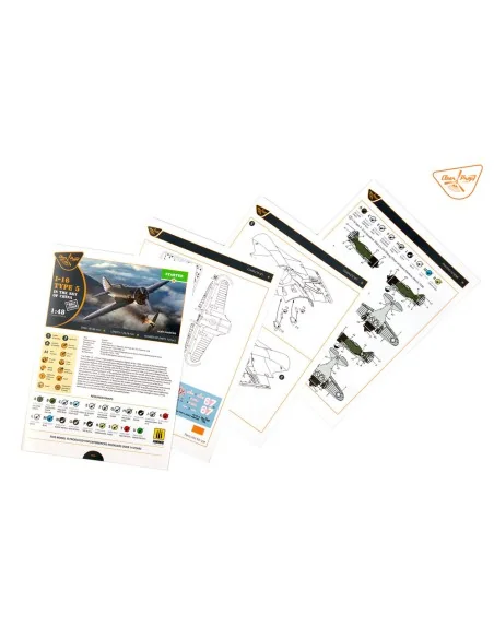 I-16 type 5 (in the sky of China), 1/48 - Clear Prop Models CP4813