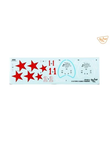I-16 type 5 (early version), 1/48 - Clear Prop Models CP4814