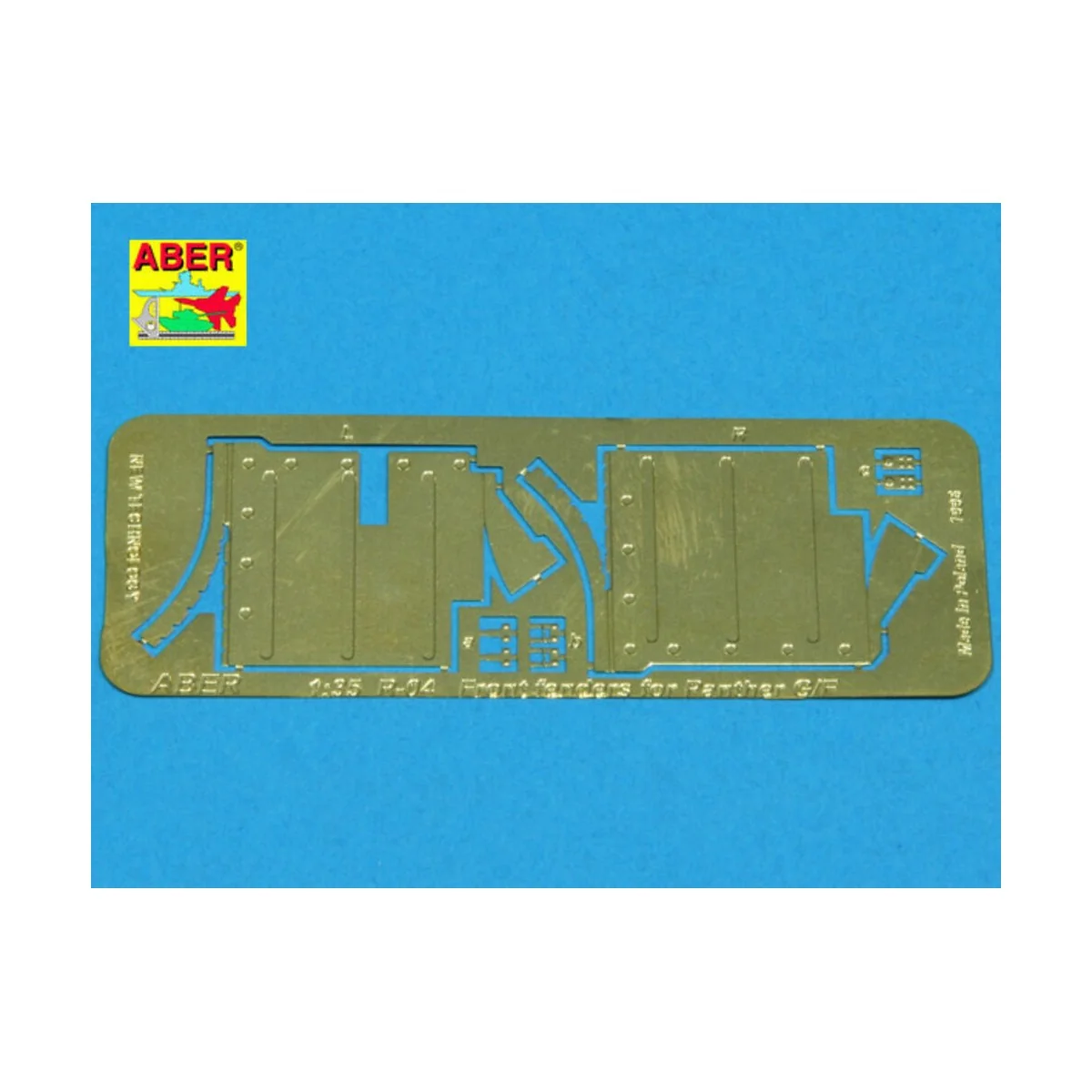 Front fenders for Panther G, Jagdpanther - Aber Models R-04