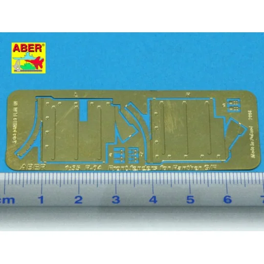 Front fenders for Panther G, Jagdpanther - Aber Models R-04
