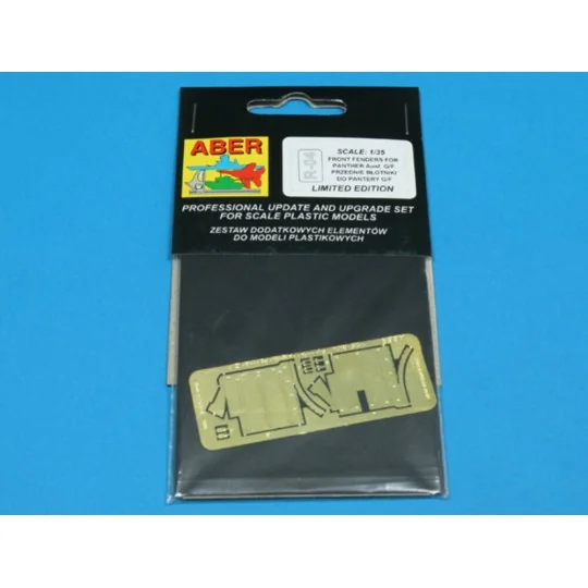 Front fenders for Panther G, Jagdpanther - Aber Models R-04
