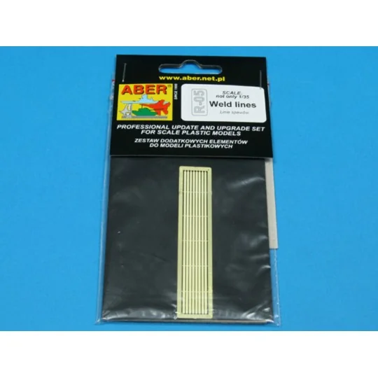 Weld lines - Aber Models R-05 Weld lines - Aber Models R-05
