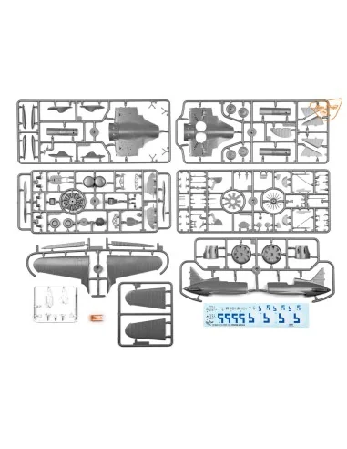 I-16 type 5 In Finnish Service, 1/48 - Clear Prop Models CP4820