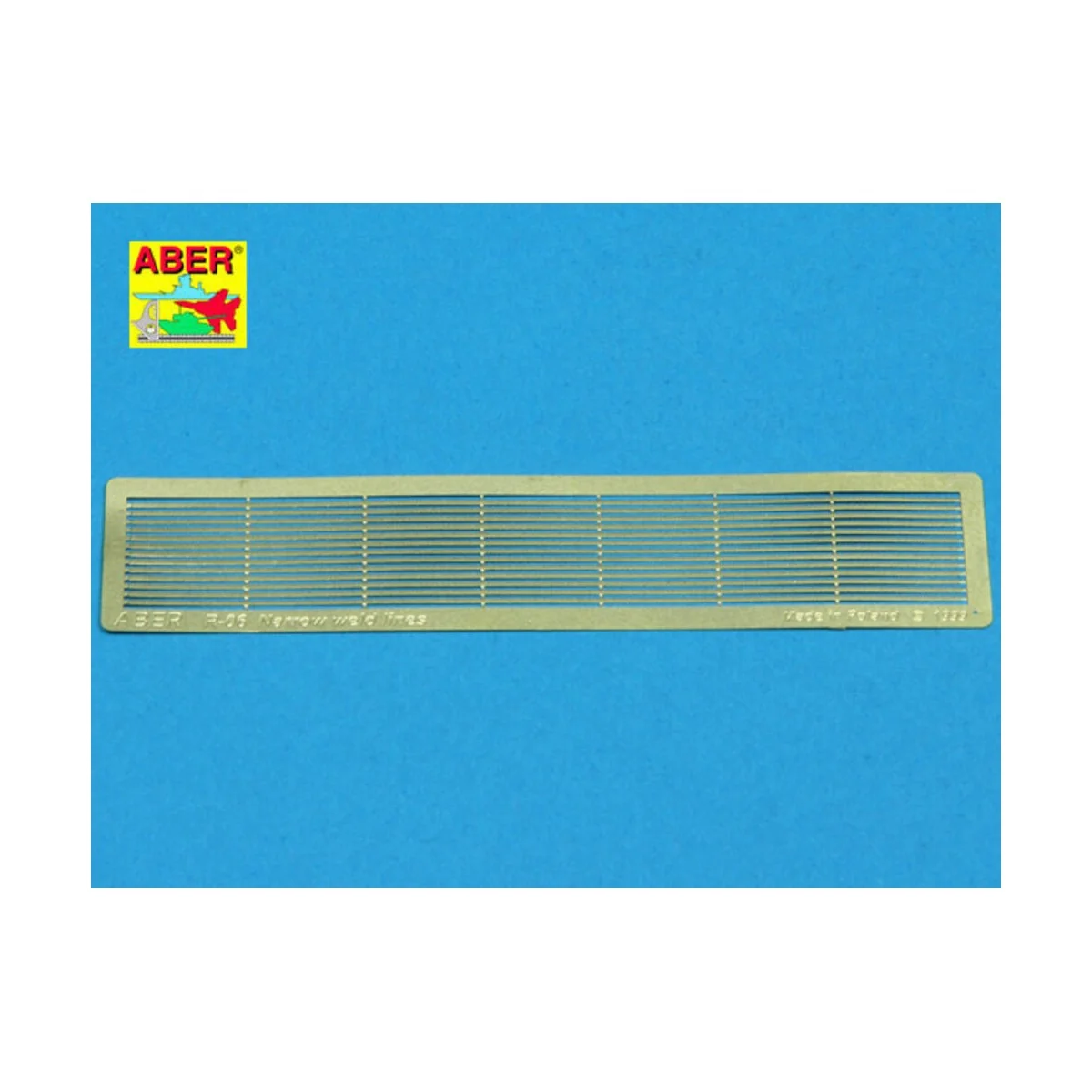 Narrow weld lines - Aber Models R-06 Narrow weld lines - Aber Models R-06