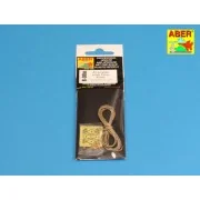 All – purpose single Pulley x 2pcs - Aber Models R-08N All – purpose single Pulley x 2pcs - Aber Models R-08N