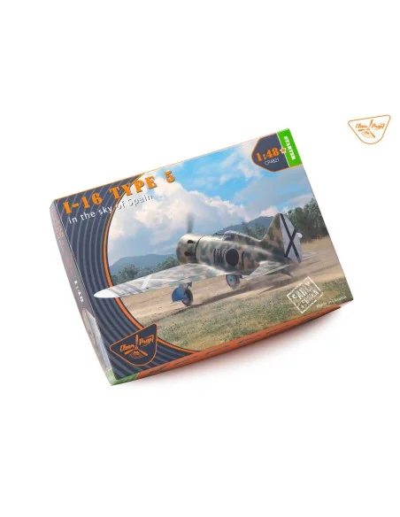 I-16 type 5 (in the sky of Spain early version), 1/48 - Clear Prop ...