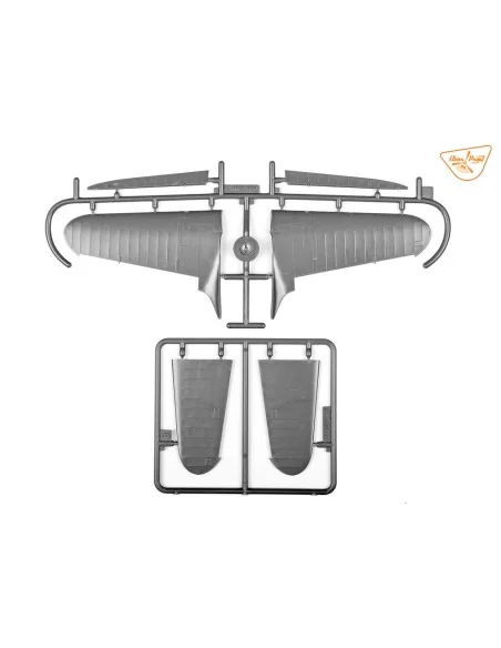 I-16 type 5 (in the sky of Spain early version), 1/48 - Clear Prop ...