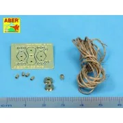 All – purpose single Pulley x 2pcs - Aber Models R-08N