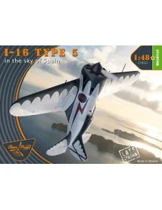 I-16 type 5 (in the sky of Spain late version), 1/48 - Clear Prop M...