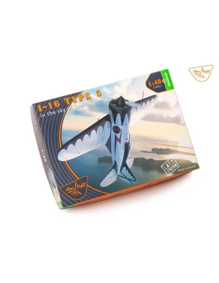 I-16 type 5 (in the sky of Spain late version), 1/48 - Clear Prop M...