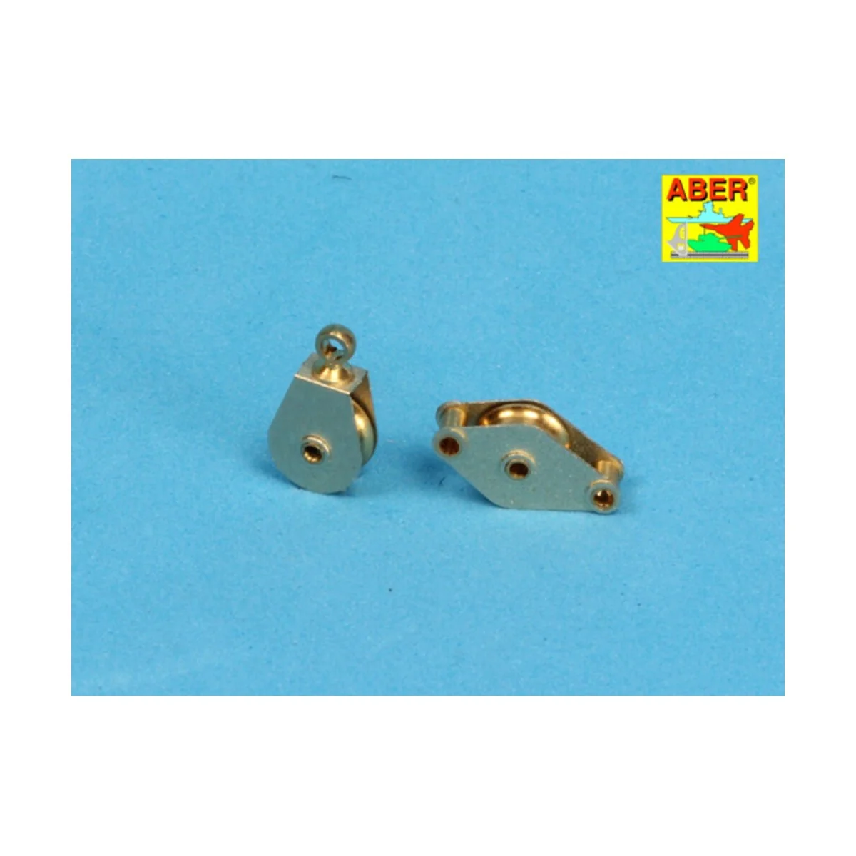 All – purpose single Pulley x 2pcs - Aber Models R-08N