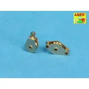 All – purpose single Pulley x 2pcs - Aber Models R-08N All – purpose single Pulley x 2pcs - Aber Models R-08N