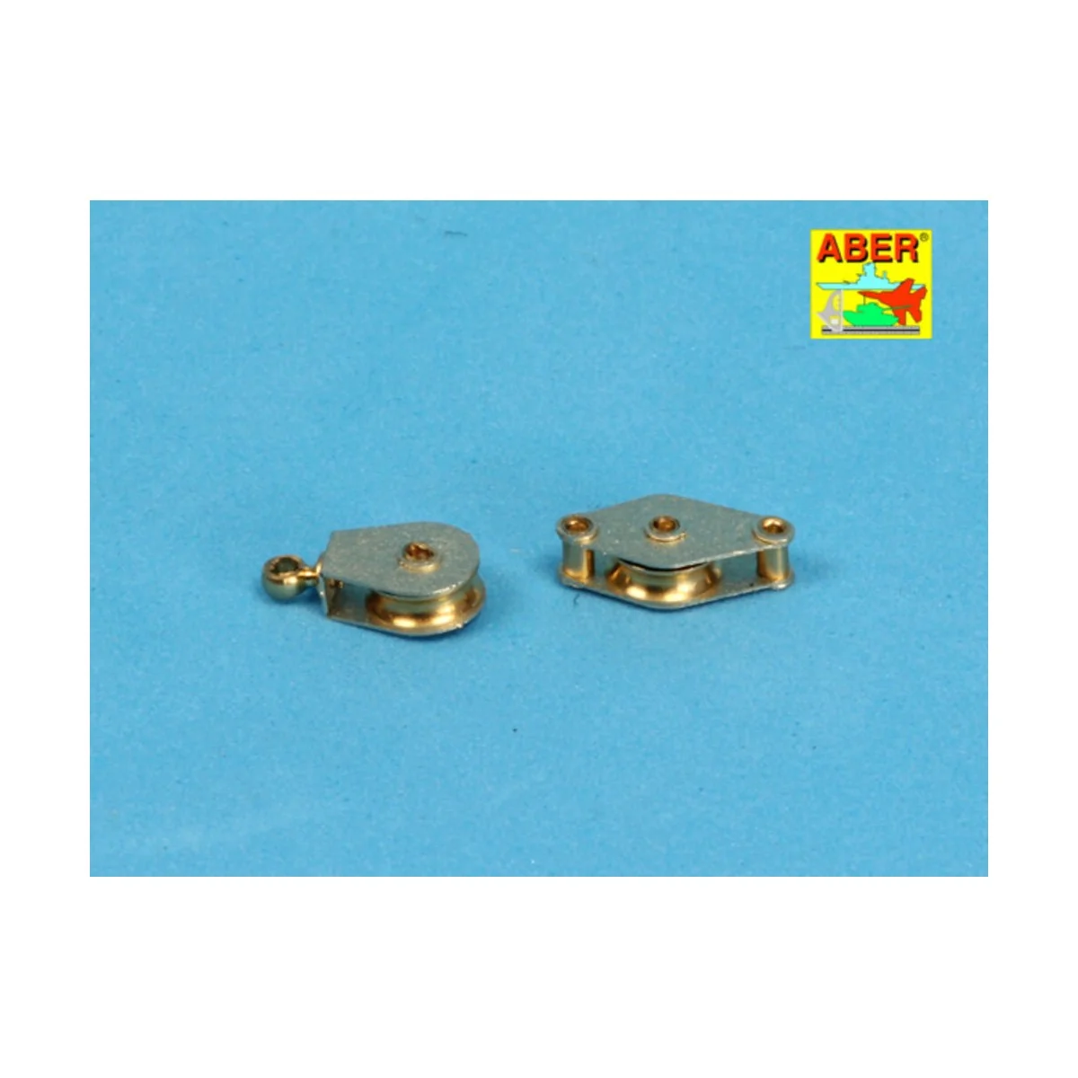 All – purpose single Pulley x 2pcs - Aber Models R-08N