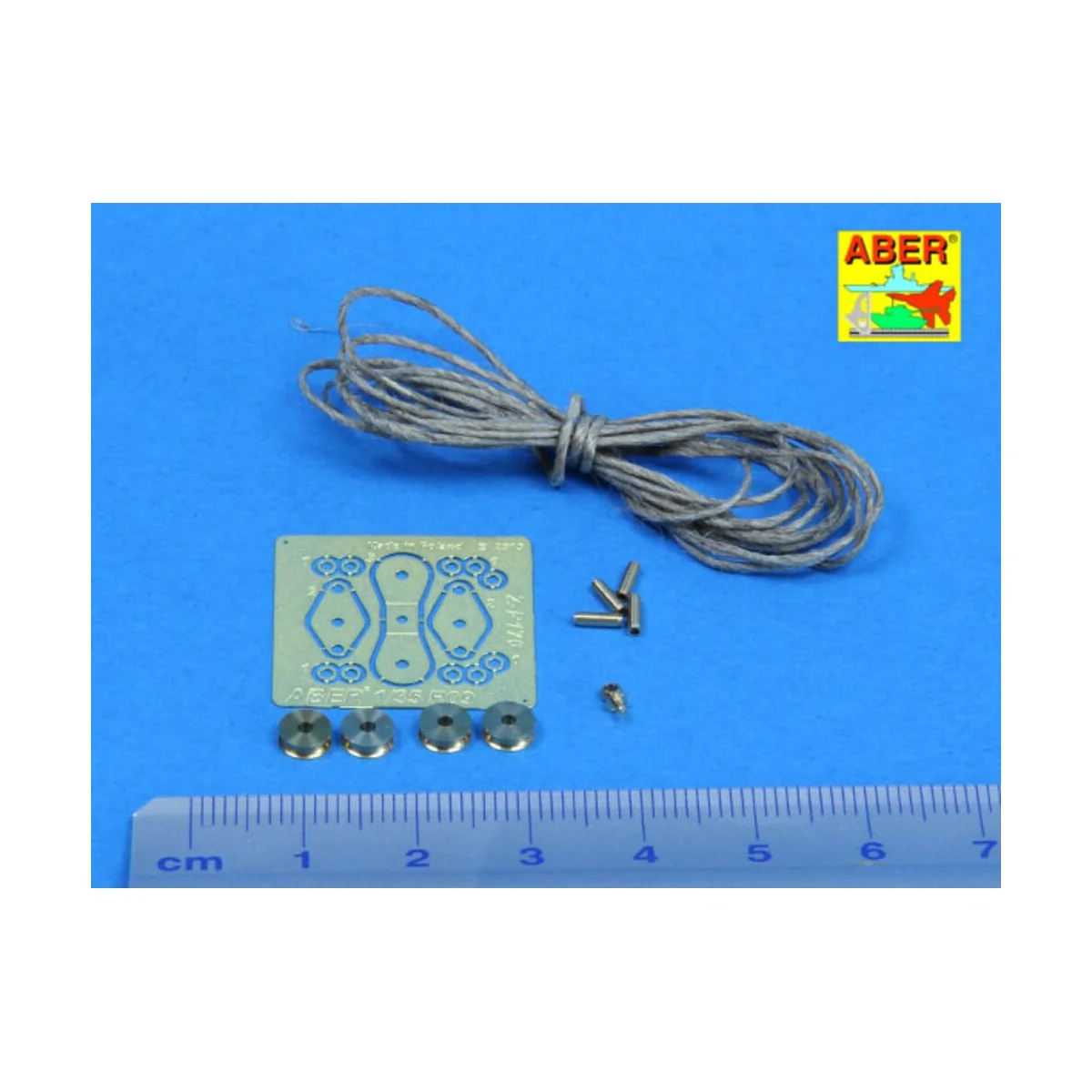 All- purpose double Pulley x 2pcs - Aber Models R-09N All- purpose double Pulley x 2pcs - Aber Models R-09N