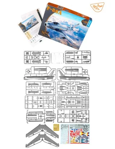 F-86A, 1/48 - Clear Prop Models CP4824