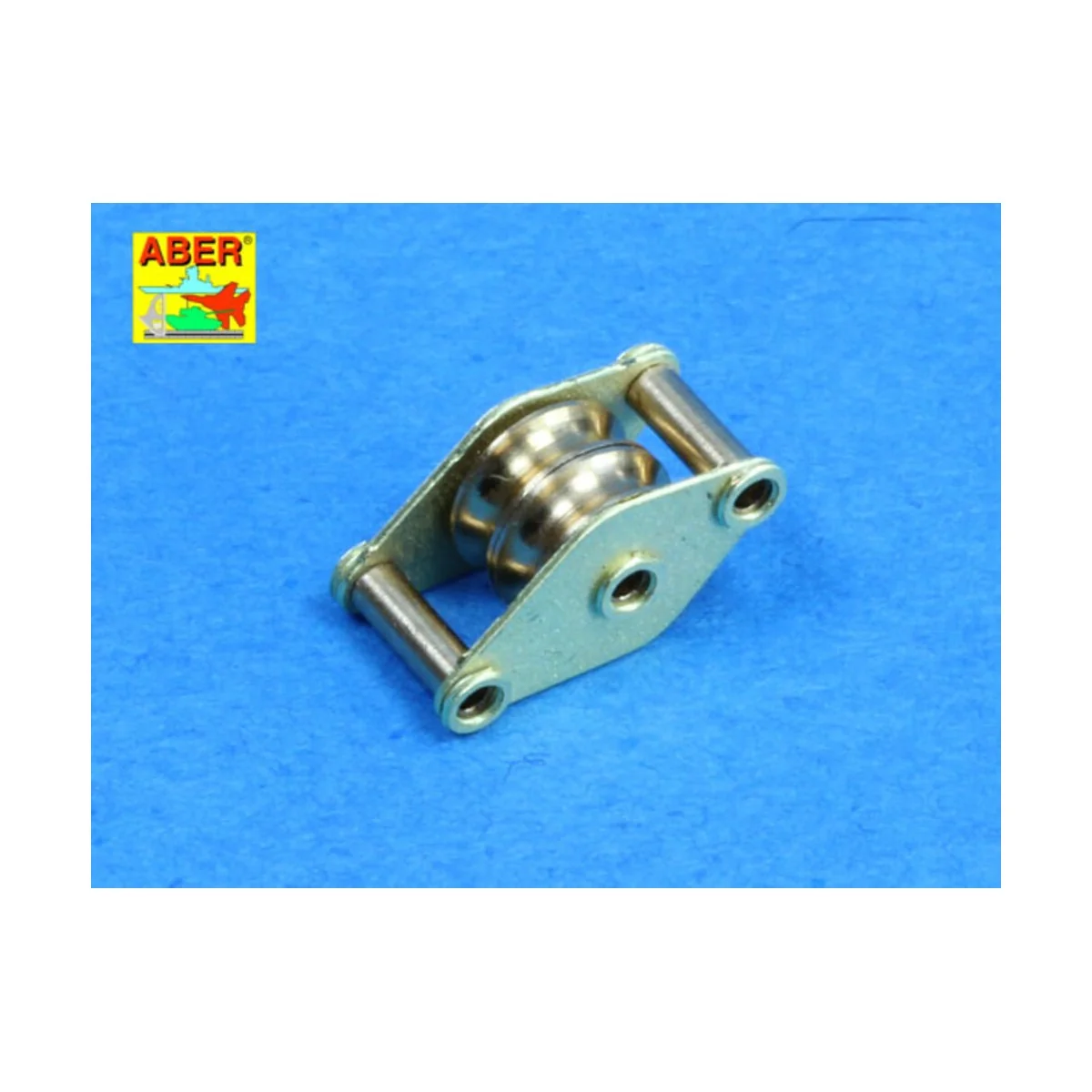All- purpose double Pulley x 2pcs - Aber Models R-09N All- purpose double Pulley x 2pcs - Aber Models R-09N