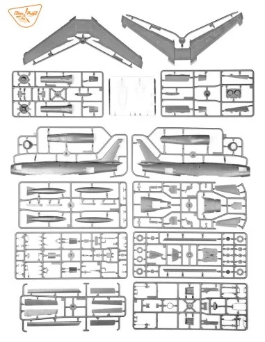 F-86A, 1/48 - Clear Prop Models CP4824