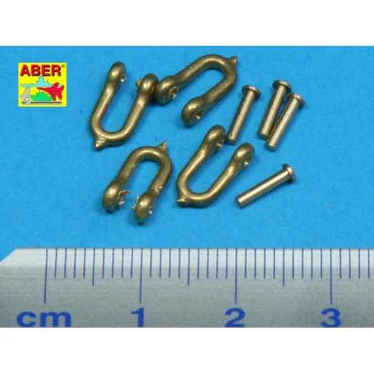 Early model shackle for Pz.Kpfw.VI Tiger Ausf B x 4 pcs - Aber Mode...