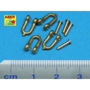 Early model shackle for Pz.Kpfw.VI Tiger Ausf B x 4 pcs - Aber Mode...