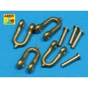 Early model shackle for Pz.Kpfw.VI Tiger Ausf B x 4 pcs - Aber Mode...