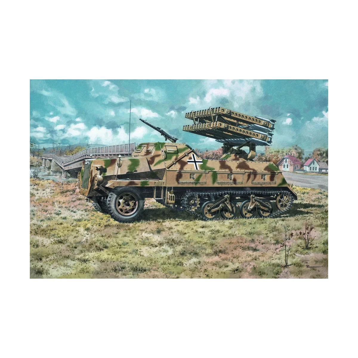 Sd.Kfz. 4/1 Panzerwerfer 42 (late), 1/72 - Roden 714