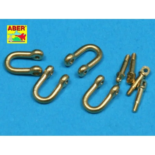 Late model shackle for Pz.Kpfw.VI Tiger Ausf B x4pcs - Aber Models ...