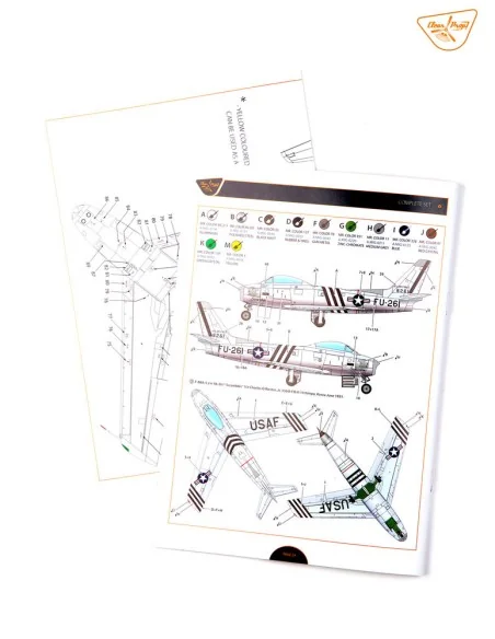 F-86A in Korea early variants, 1/48 - Clear Prop Models CP4825