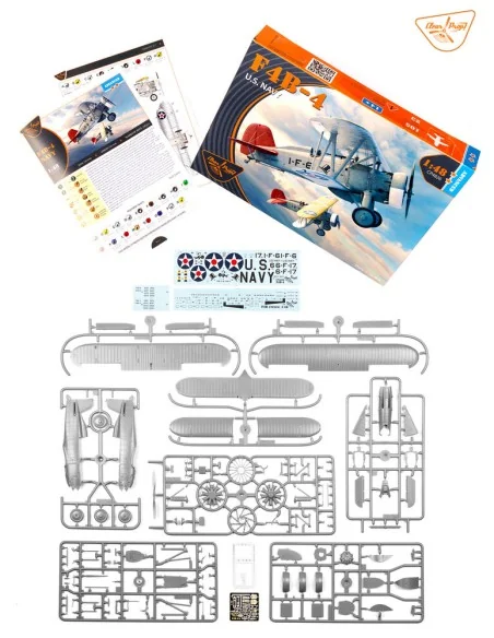 F4B-4 U.S NAVY, 1/48 - Clear Prop Models CP4826
